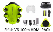 Подводный дрон Fifish V6 HDMI Pack